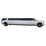 White Escalade Stretch Limo
